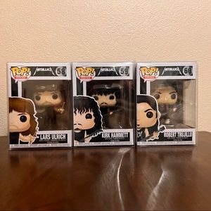 Metallica Funko Pop lot!